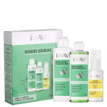 Imagem do produto Kit Raavi Cuidados Essenciais Clorofila & Tomate (3 Produtos)