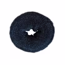 Imagem do produto HILLS Beauty Fancy Hair Donut Preto - Enchimento de Coque Rosquinha
