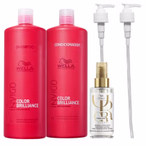 Imagem do produto Kit Wella Professionals Invigo Color Brilliance Oil Reflections Light (5 Produtos)