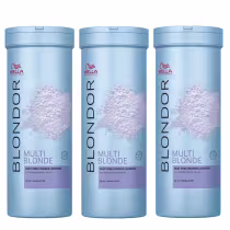 Imagem do produto Kit Wella Professionals Blondor Descolorante em Pó Dust-Free (3 Produtos)