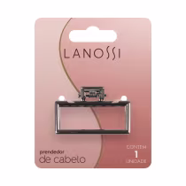 Imagem do produto Lanossi Ônix Metal Média - Prendedor de Cabelo