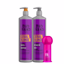 Imagem do produto Kit TIGI Bed Head Serial Blonde Trio Salon Smoothing Cream (3 Produtos)