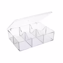 Imagem do produto Acrílico Store com 6 Divisórias - Caixa Organizadora