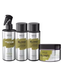 Imagem do produto Kit Wess Professional Blond (4 Produtos)