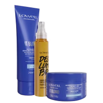 Imagem do produto Kit Lowell Violet Platinum Deslumbre Antiquebra Trio (3 Produtos)