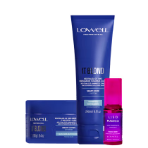 Imagem do produto Kit Lowell Violet Platinum Liso Mágico Trio (3 Produtos)