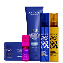 Imagem do produto Kit Lowell Violet Platinum Deslumbre Liss Five (5 Produtos)