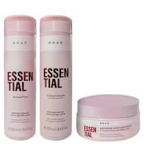 Imagem do produto Kit Braé Essential Tratamento Reparador (3 Produtos)