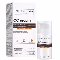 Imagem do produto Bella Aurora FPS 50 Tons Médios - CC Cream 30ml