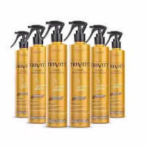 Imagem do produto Kit Itallian Hairtech Professional Trivitt Fluido Para Escova (6 Unidades)