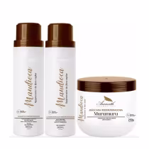 Kit Aramath Cosméticos Mandioca Trio, 3 produtos.
