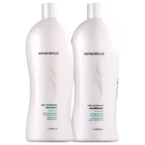 Imagem do produto Kit Senscience Silk Moisture Duo Salon - Shampoo 1L + Condicionador 1L