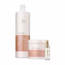 Imagem do produto Kit Wella Professionals Fusion Sh 1L + Masq 500g + Oil Reflections Light 100ml