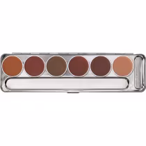 Imagem do produto DERMACOLOR CAMOUFLAGE PALETA 6 CORES D - KRYOLAN