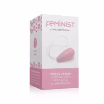 Imagem do produto Cone para Pompoarismo Feminist Amarelo - 32 g | Outlet
