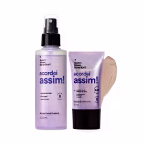 Imagem do produto Combo Acordei Assim: Bruma Facial Fixadora 100ml + Base Líquida Cor 03Q 30ml