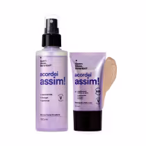 Imagem do produto Combo Acordei Assim: Bruma Facial Fixadora 100ml + Base Líquida Cor 07N 30ml