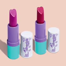 Imagem do produto Combo QDB Divertida Make! Batom Cremoso: Rosa Radiante 3,5g + Lilás Contagiante 3,5g