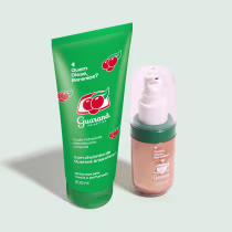 Imagem do produto Combo QDB Guaraná Antarctica: Iluminador Líquido Rosto e Corpo 30ml + Loção Corporal 200ml