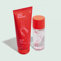 Imagem do produto Combo Prazer, Berê: Sabonete Íntimo Líquido 200ml + Óleo Massageador Corporal 110ml