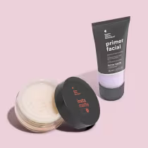 Imagem do produto Combo Primer Facial Líquido 20ml + Pó Facial Solto Translúcido Amarelê Instamatte 10g