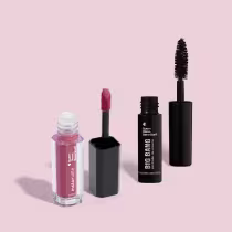 Imagem do produto Combo Mini: Máscara de Cílios Big Bang Explosão Volume 5g + Batom Líquido 0,8ml