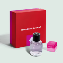 Imagem do produto Combo Presente: Amor na Amora Desodorante Colônia 75ml + Hidratante Labial 6,2g + Caixa de Presente