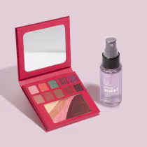 Imagem do produto Combo Casual Chic: Paleta De Maquiagem Multifuncional 12g + Bruma Facial Fixadora 30ml