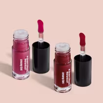 Imagem do produto Combo Gloss Labial Creamy Tint: Vermelho Cereja Profundo 4ml + Rosa Pêssego Rosado 4ml
