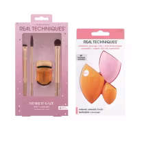 Imagem do produto Real Techniques  (Pincéis para Olhos e Curvador de Cílios +  Ultimate Sponge Trio)