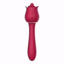 Imagem do produto Rosa Estimulador de Clitóris e Ponto G Rose Pro 6 S-Hande 9 Vibrações Recarregável Resistente à Água