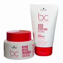 Imagem do produto Kit BC Bonacure Schwarzkopf Repair Rescue - Máscara 200ml + Sealed Ends 100ml