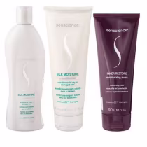 Imagem do produto SENSCIENCE Silk Moisture Kit Shampoo Condicionador e Restaurador Interno 200ml