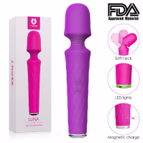 Imagem do produto Varinha Massageadora Recarregável Lilás- Luna - S-Hande