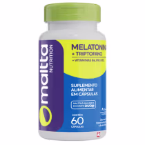 Imagem do produto MELATONINA + TRIPTOFANO + VIT B6 + VIT B9 + VIT B12 - MALLTA NUTRITION