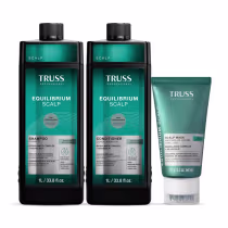Imagem do produto Kit TRUSS Equilibrium Scalp Salon Care Trio (3 Produtos)
