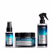 Imagem do produto Combo Uso Obrigatório;: Máscara 180g + Spray 260ml + Óleo Reconstrutor 30ml
