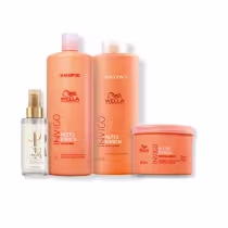 Imagem do produto Kit Wella Professionals Invigo Nutri-Enrich Salon Treatment Power Shine Light (4 Produtos)
