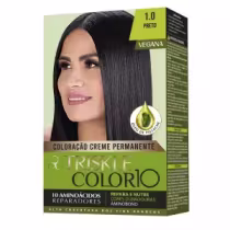 Imagem do produto TRISKLE TINTA KIT COLOR10 COR:1.0 PRETO