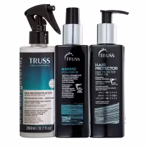 Imagem do produto Kit Truss - Uso Obrigatório 260ml + Finalizador Amino 225ml + Hair Protector 250ml