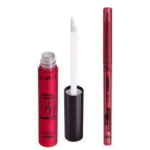 Imagem do produto Kit Vult Lapiseira Labial + Batom Líquido Matte Vermelho Rubi (2 Produtos)