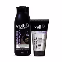 Imagem do produto Combo Glow Acid Reparação: Shampoo 350ml + Máscara Acidificante 150ml