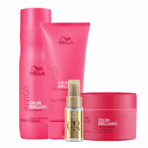 Imagem do produto Kit Wella Professionals Essential Color Brilliance Oil Reflections (4 Produtos)