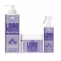 Imagem do produto Widi Care Loiro Perfeito Revitalizante Kit Sh+Másc+Leave-in