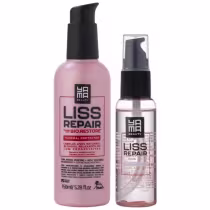 Imagem do produto Kit Finalizador Serum E Protetor Térmico Yama Liss Repair Profissional Cabelos Lisos E Saudávei