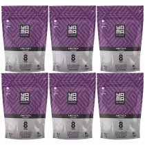 Imagem do produto Kit 6 Pó Descolorante Ametista Profissional 8 Tons Efeito Rápido Yama Refil 300