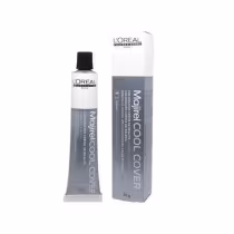 Coloração L'Oréal Majirel Cool Cover 7.17 Louro Acinzentado Metalizado, 50g.