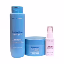 Kit Braé Stages Hydration Trio Treatment, 3 produtos.