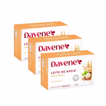 Imagem do produto 3 Un Sabonete Vegetal em Barra Leite de Aveia Macadamia 90g