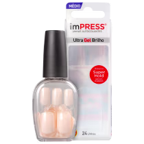 Imagem do produto Kiss New York Impress Média Cetim - Unhas Postiças